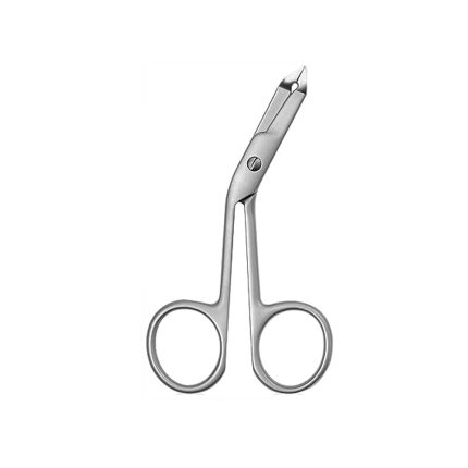 Silver Scissor Cuticle Nipper