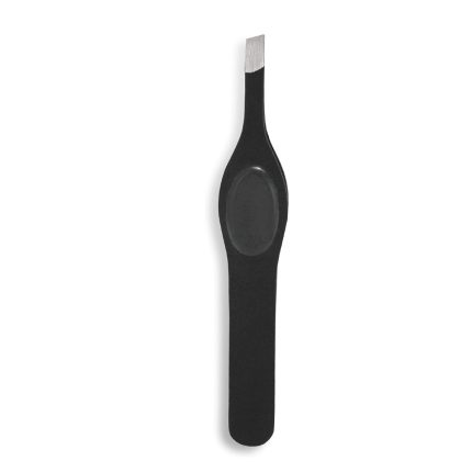 Solid Black Slanted Tweezers