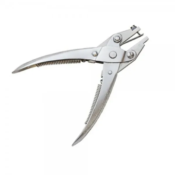 Parallel action metal hole punch pliers for sheet metal jewelry work by Desire Surgical Instrument