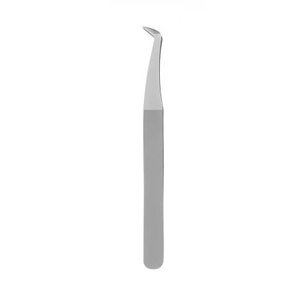 Silver Smooth Finish Eyelash Tweezers