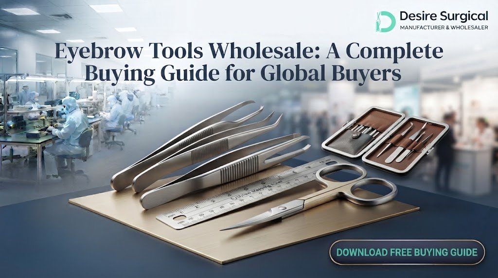 Eyebrow tools wholesale - slant tip tweezers global buyers