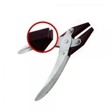 Parallel forming pliers 140mm with half-round and flat jaws by Desire Surgical Instrument