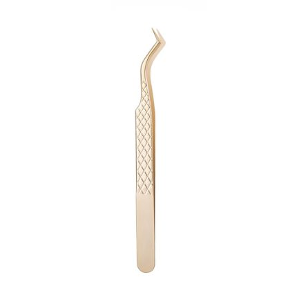 Rose Gold Diamond Grip Eyelash Tweezers