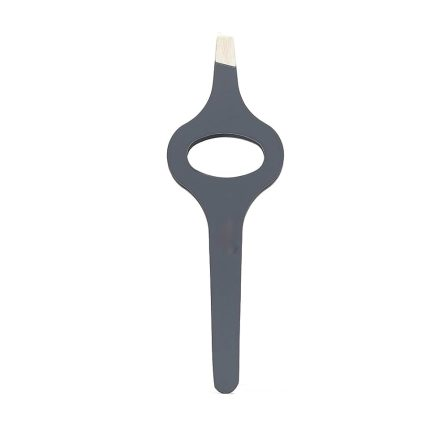 Dark Grey Wide-Hole Tweezers: