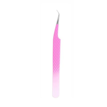 Pink Gradient Diamond Grip Eyelash Tweezers