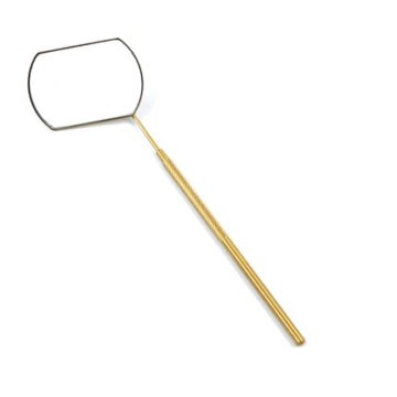 Gold Large Rectangular / Square Lash Extension Mirror