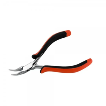Ergo bent chain nose pliers 115mm for jewelry and craft work by Desire Surgical Instrument