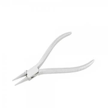 Round nose pliers with groove handle 115mm for jewelry making by Desire Surgical Instrument