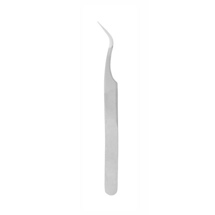 Stainless Steel Curved Eyelash Tweezers