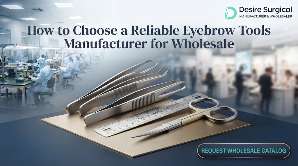 Eyebrow tools manufacturer wholesale - surgical-grade stainless steel