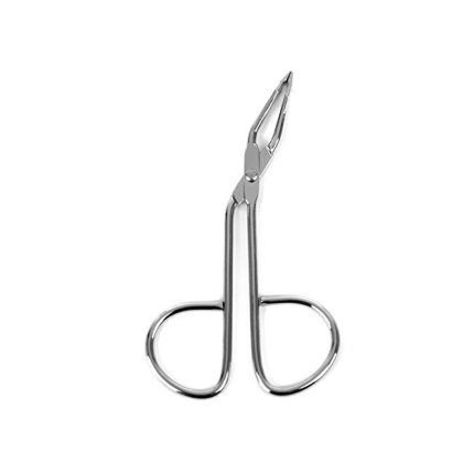 Chrome Finish Scissor Tweezers