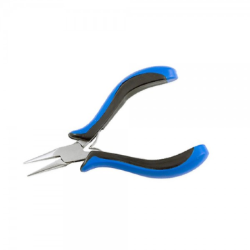 Black and blue ergonomic chain nose pliers 115mm by Desire Surgical Instrument