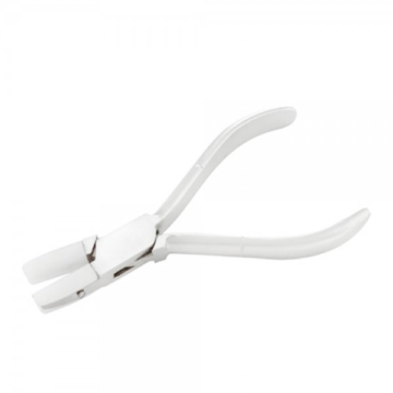 Optician flat nylon jaw pliers for eyeglass frame work by Desire Surgical Instrument