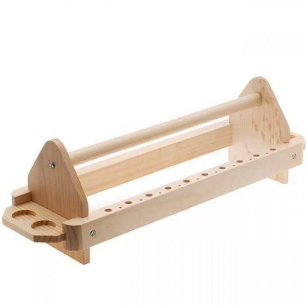 Wood pliers rack and tool organizer for jewelry bench by Desire Surgical Instrument
