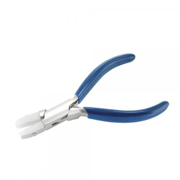 Nylon flat nose pliers 120mm for jewelry wire work by Desire Surgical Instrument
