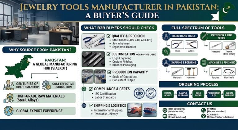 Jewelry Tools Manufacturer in Pakistan: A Buyer’s Guide