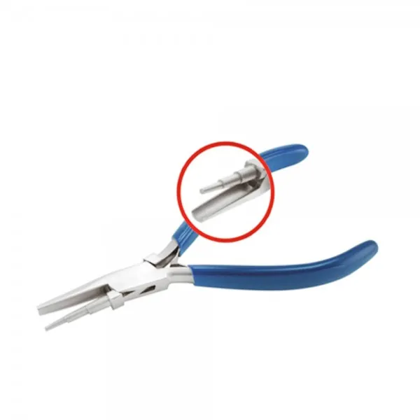 Wire looping pliers with concave lower jaw 140mm for jewelry wire work by Desire Surgical Instrument
