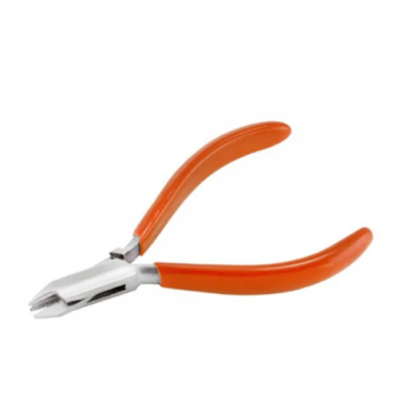 Trident pliers 115mm with PVC handle for jewelry loop forming by Desire Surgical Instrument