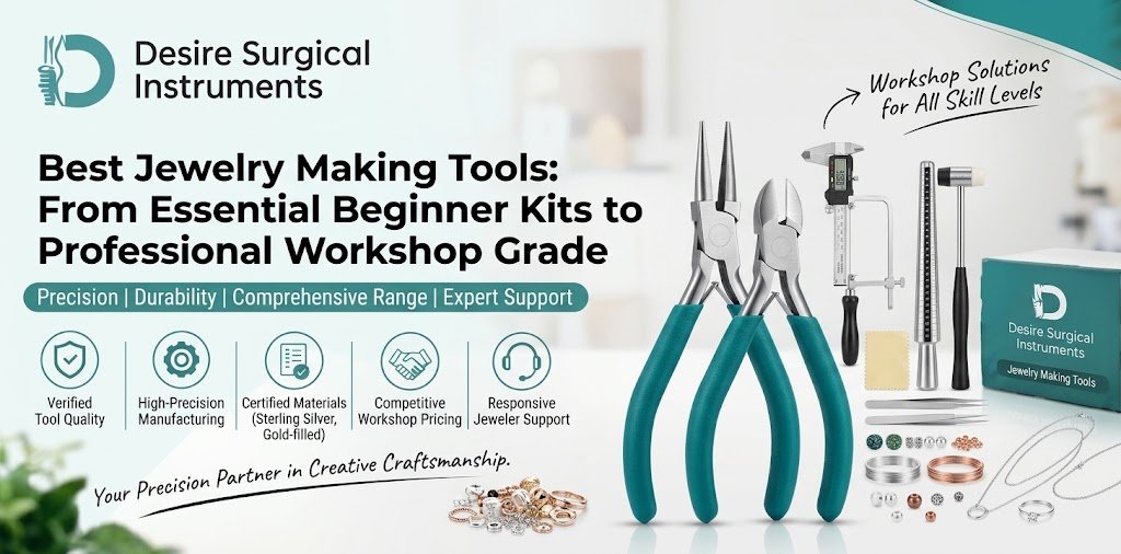Best jewelry making tools including round nose, chain nose, and parallel pliers for beginners and professionals