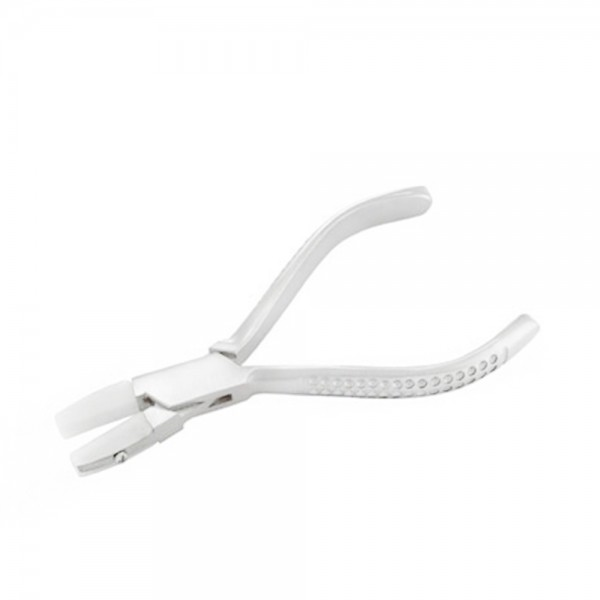 Optician nylon jaw flat pliers 150mm with fancy handle by Desire Surgical Instrument
